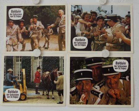 Balduin der Schrecken von St. Tropez originale deutsche Aushangfotos